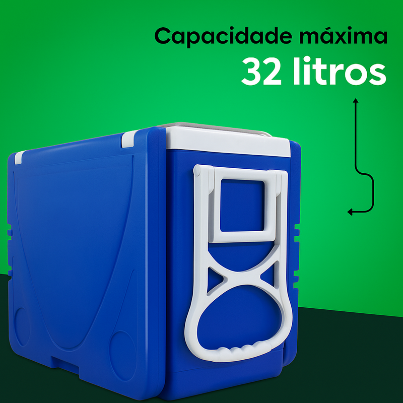 Caixa Cooler 5 em 1 com Mesas e Banquetas – Últimas Unidades na Queima de Estoque!