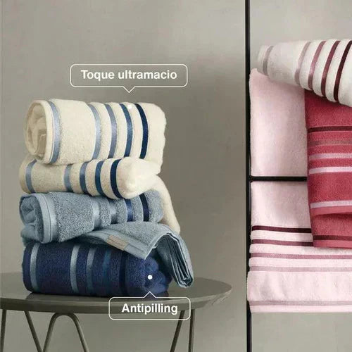 10 Toalhas Karsten Premium Banho Gigante Fio Penteado - 90cm x 160cm (PROMOÇÃO LIMITADA)
