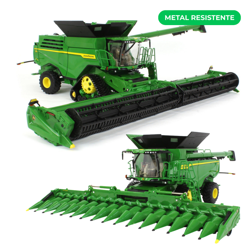 Miniatura em Metal Colheitadora John Deere X9 - Escala 1/32 (+ BRINDE)