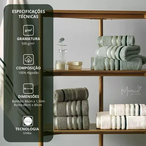 10 Toalhas Karsten Premium Banho Gigante Fio Penteado - 90cm x 160cm (PROMOÇÃO LIMITADA)