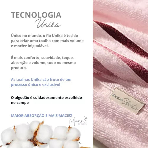 10 Toalhas Karsten Premium Banho Gigante Fio Penteado - 90cm x 160cm (PROMOÇÃO LIMITADA)